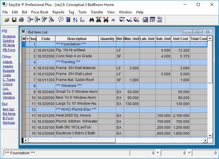 General contractor estimating software best remodeling softeare